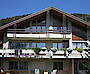 Holiday apartment Eggerschwiler Dachwohnung, Switzerland, Berne, Lake Thun, Hünibach: Hausansicht mit Balkon von der Seeseite